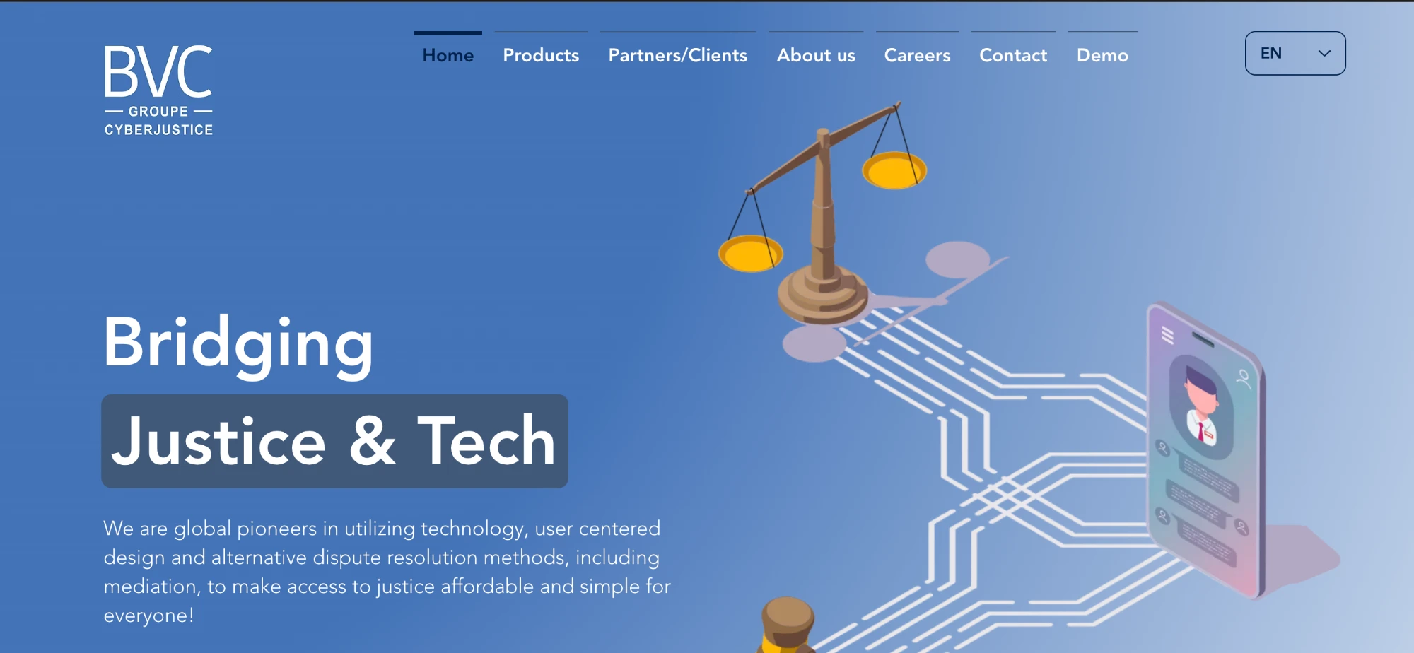 Groupe cyberjustice - Bridging Justice & Tech